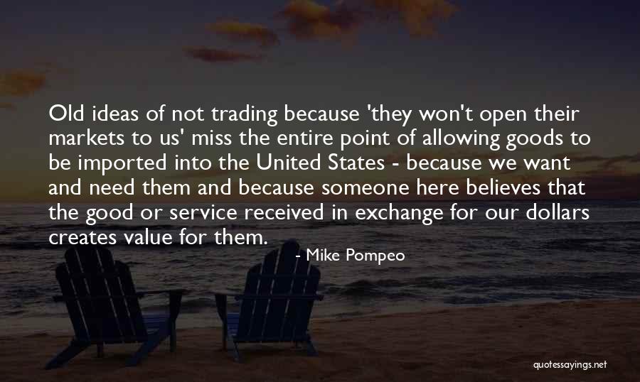 Exchange Of Goods Quotes By Mike Pompeo Exchange Of Goods Quotes By Mike Pompeo