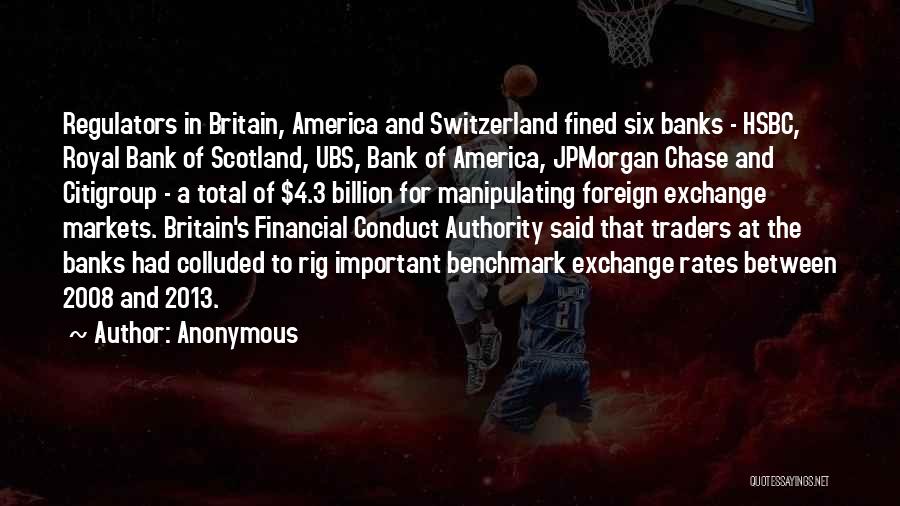 Exchange Rates Quotes By Anonymous