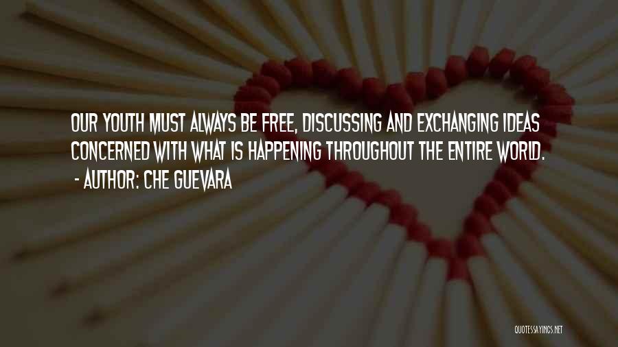 Exchanging Ideas Quotes By Che Guevara