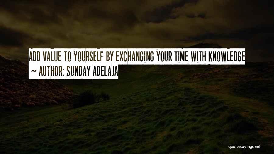 Exchanging Knowledge Quotes By Sunday Adelaja