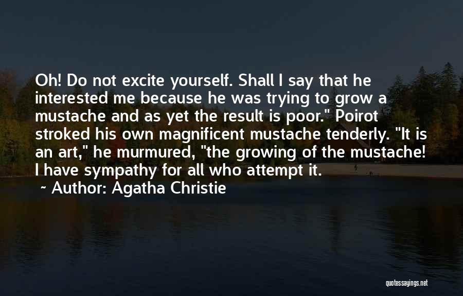 Excite Me Quotes By Agatha Christie