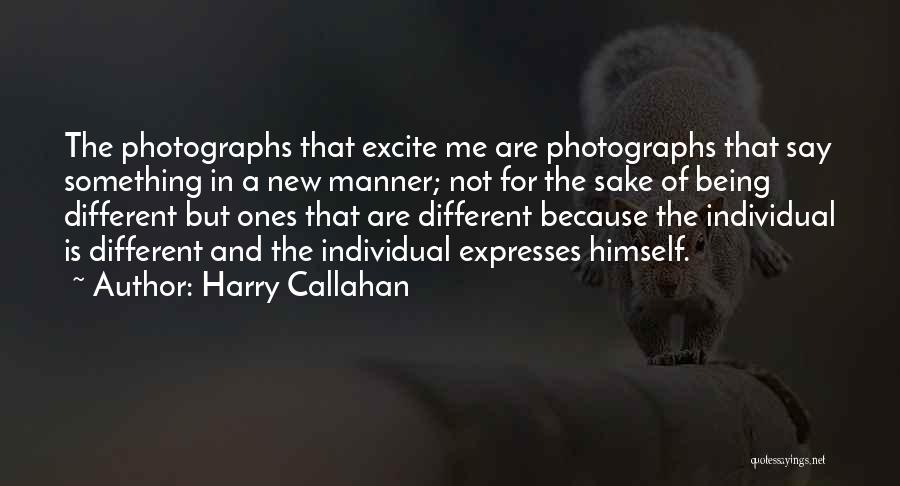 Excite Me Quotes By Harry Callahan