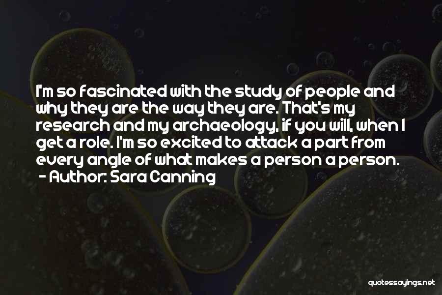 Excited Person Quotes By Sara Canning