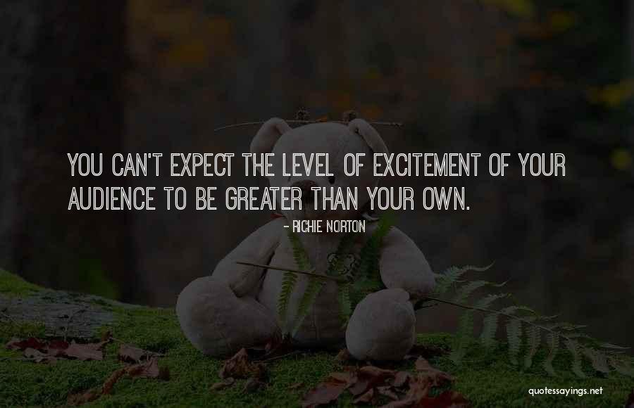 Excitement And Success Quotes By Richie Norton Excitement And Success Quotes By Richie Norton