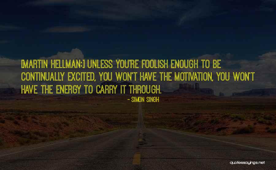 Excitement And Success Quotes By Simon Singh Excitement And Success Quotes By Simon Singh