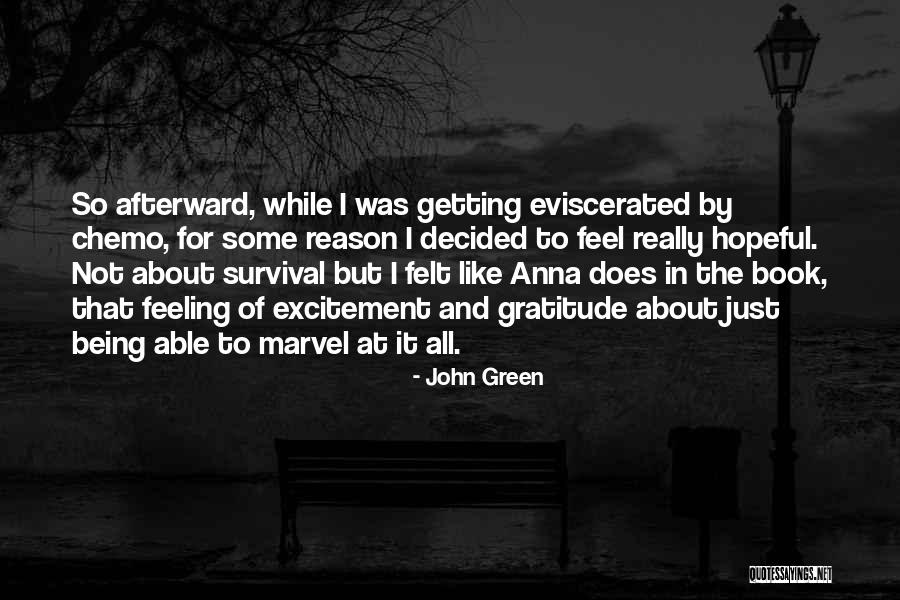 Excitement For Life Quotes By John Green