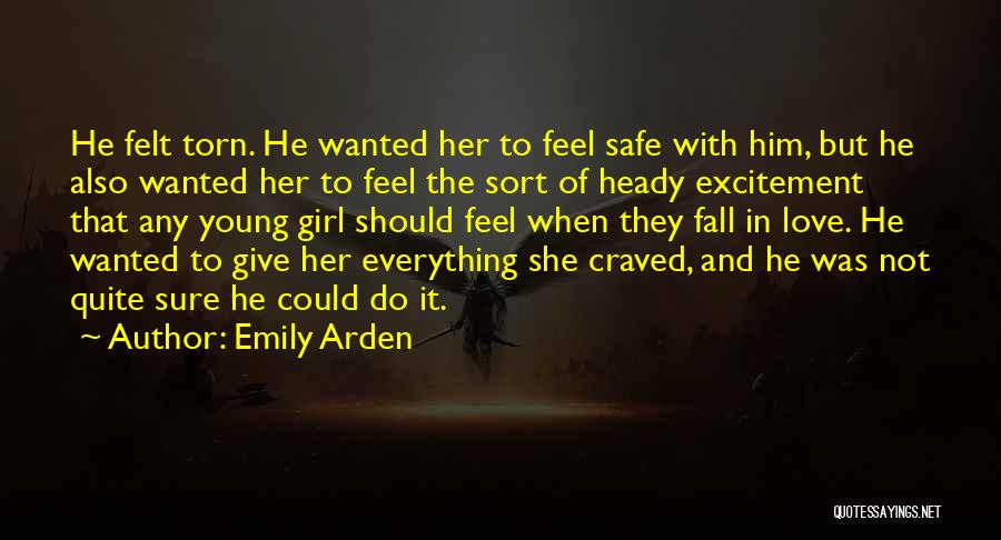 Excitement In Love Quotes By Emily Arden