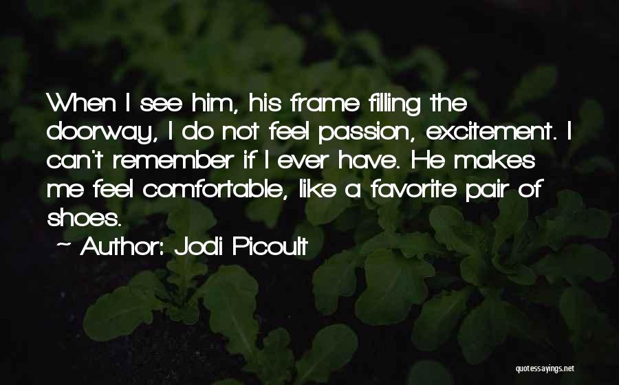 Excitement In Love Quotes By Jodi Picoult