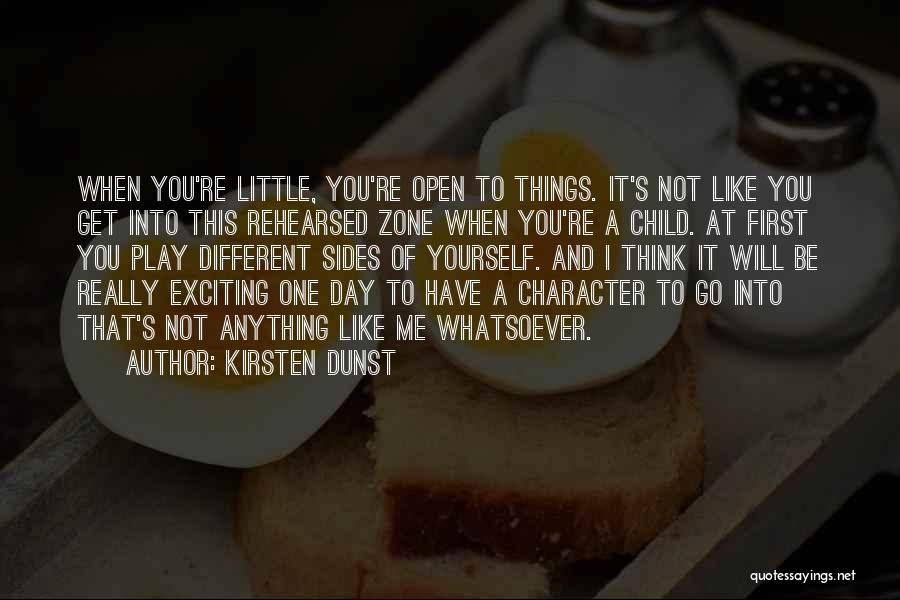 Exciting Day Quotes By Kirsten Dunst