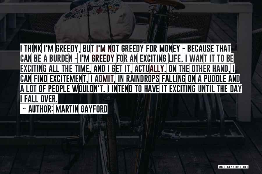 Exciting Day Quotes By Martin Gayford