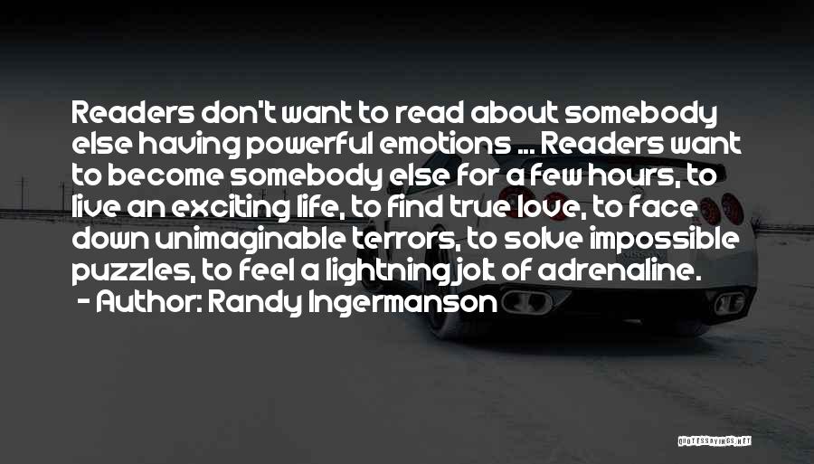 Exciting Love Quotes By Randy Ingermanson