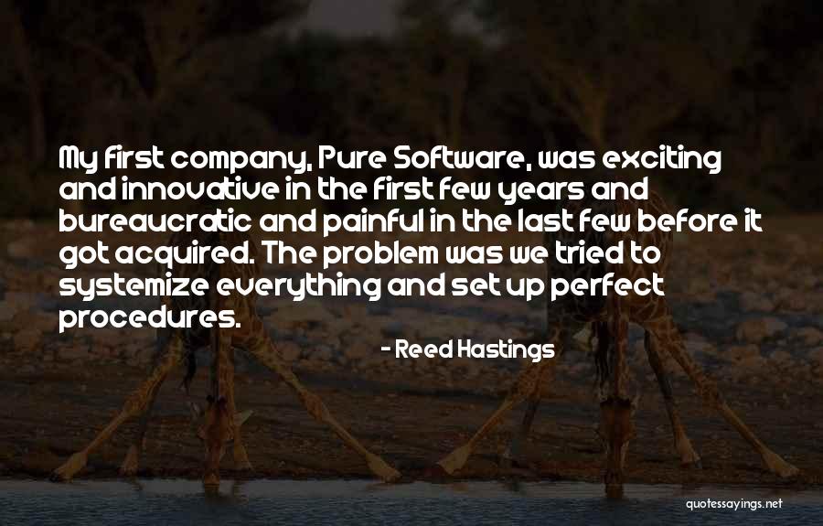 Exciting Quotes By Reed Hastings