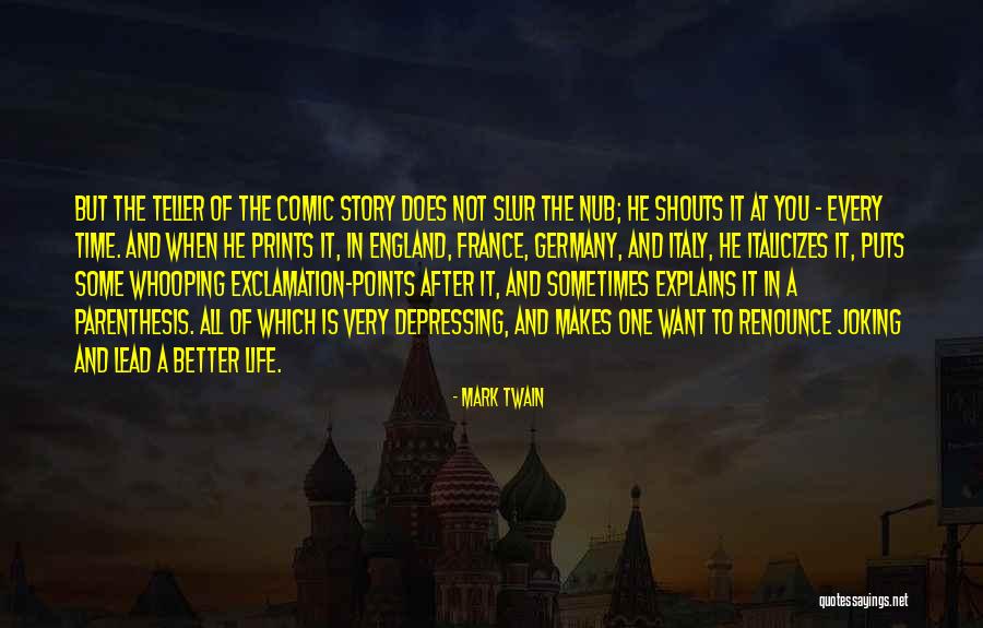 Exclamation Mark After Quotes By Mark Twain Exclamation Mark After Quotes By Mark Twain