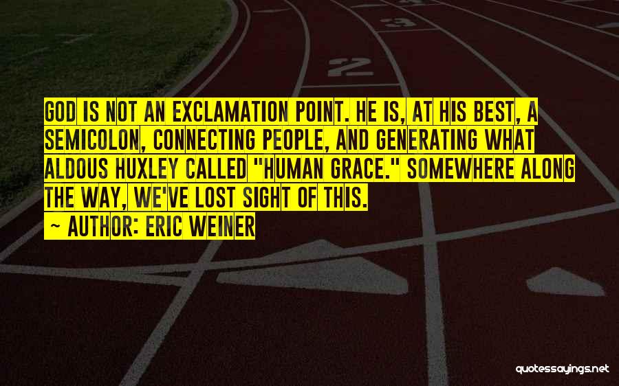 Exclamation Points And Quotes By Eric Weiner