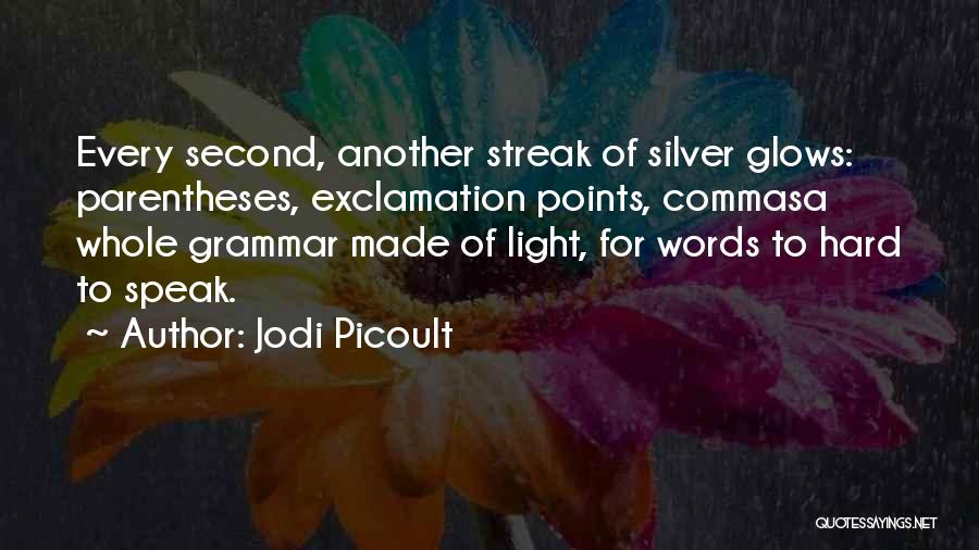 Exclamation Points And Quotes By Jodi Picoult