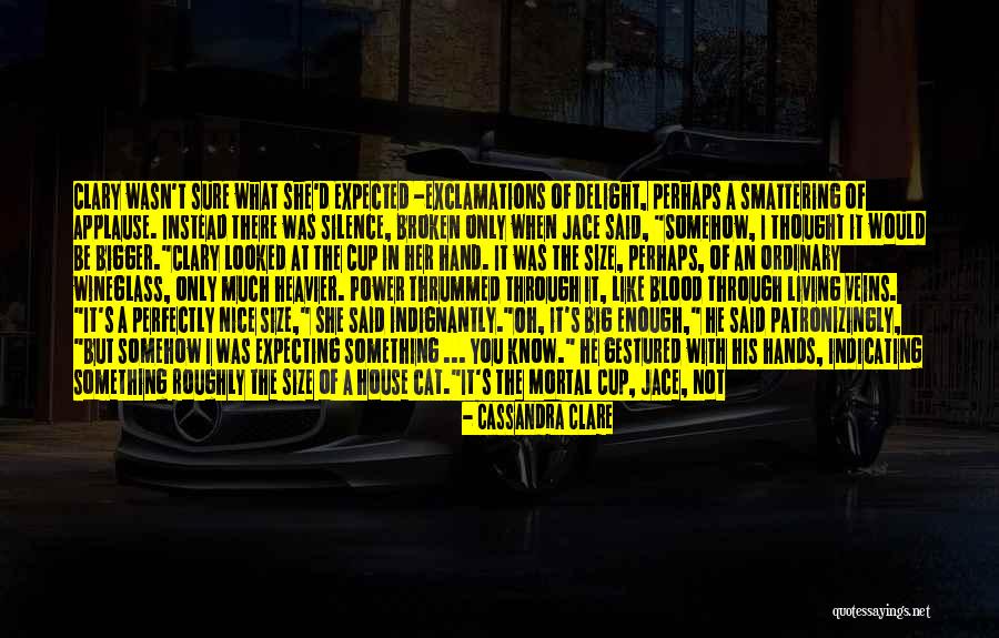 Exclamations Within Quotes By Cassandra Clare Exclamations Within Quotes By Cassandra Clare