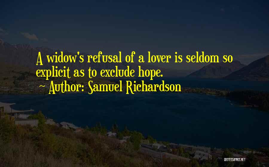 Exclude Quotes By Samuel Richardson