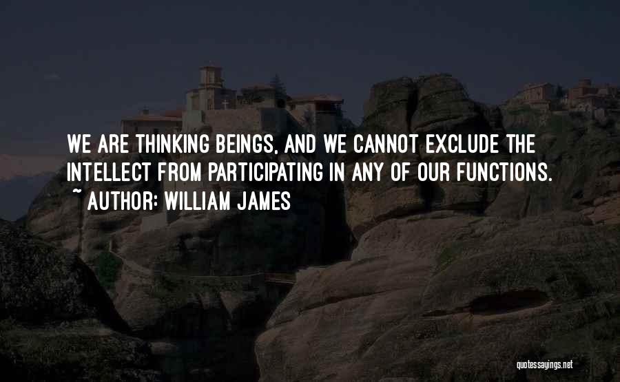 Exclude Quotes By William James