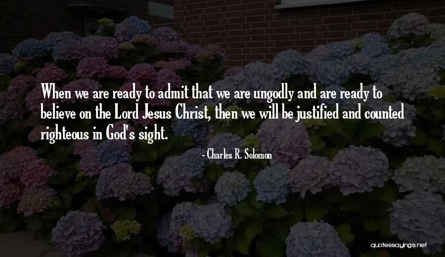 Exclusivism Religion Quotes By Charles R. Solomon Exclusivism Religion Quotes By Charles R. Solomon