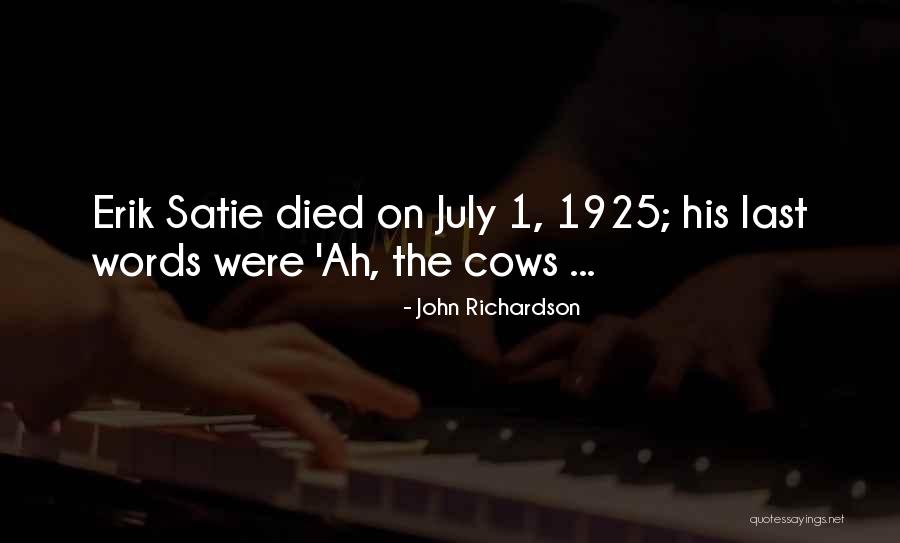 Excursus Iii Quotes By John Richardson Excursus Iii Quotes By John Richardson