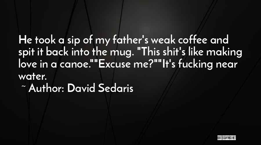 Excuse Me Quotes By David Sedaris