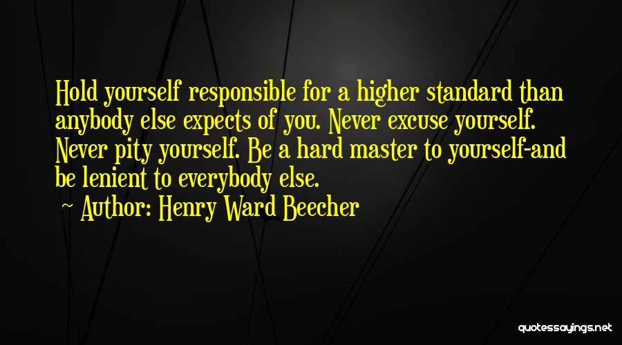 Excuse Quotes By Henry Ward Beecher