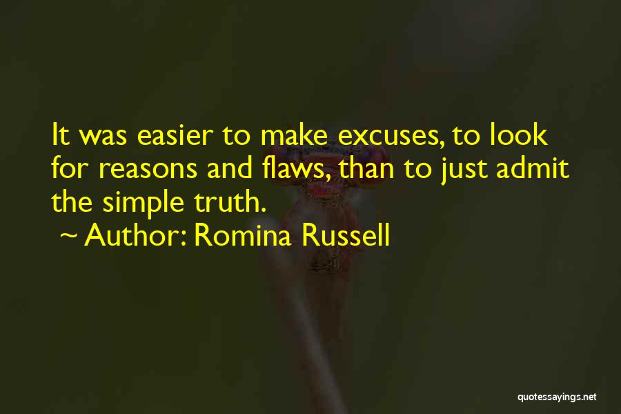 Excuses Quotes By Romina Russell