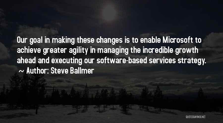 Executing Strategy Quotes By Steve Ballmer