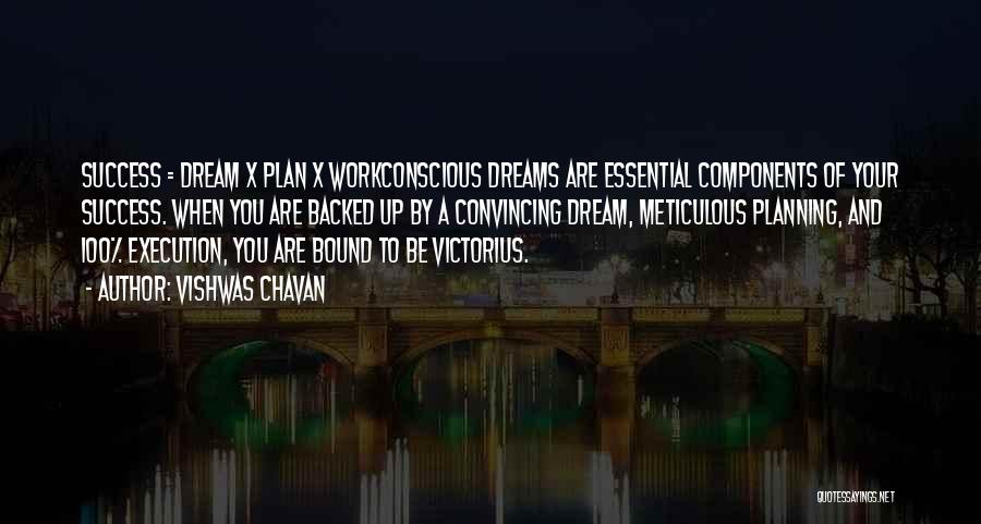 Execution Of A Plan Quotes By Vishwas Chavan