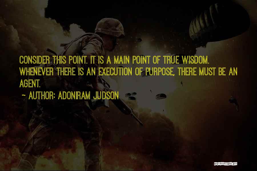 Execution Quotes By Adoniram Judson