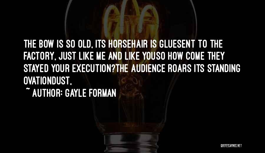 Execution Quotes By Gayle Forman