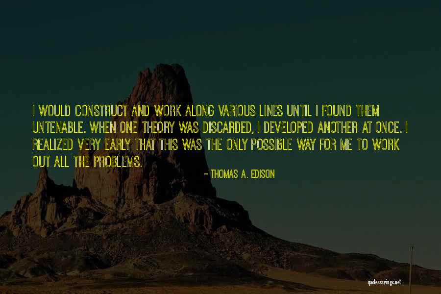 Executional Strategy Quotes By Thomas A. Edison Executional Strategy Quotes By Thomas A. Edison