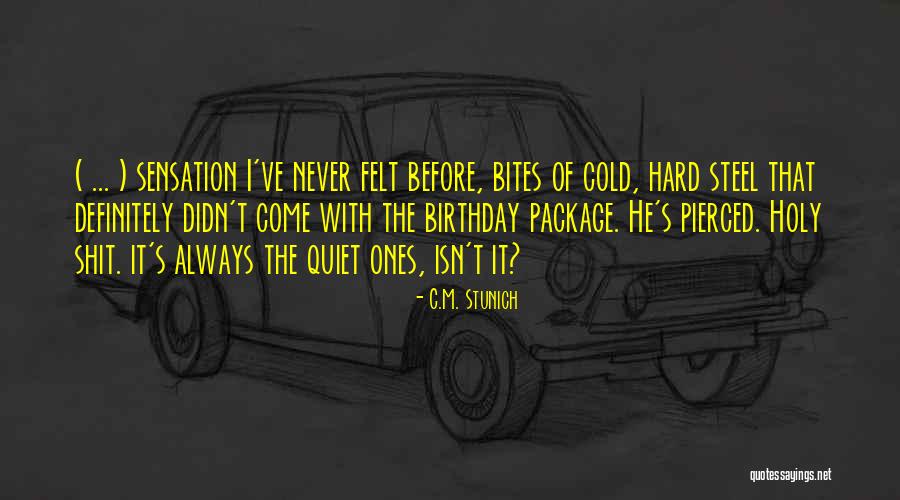 Executive Dress Quotes By C.M. Stunich Executive Dress Quotes By C.M. Stunich