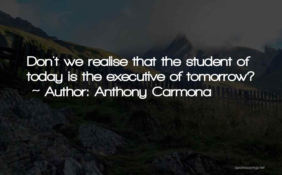 Executive Quotes By Anthony Carmona