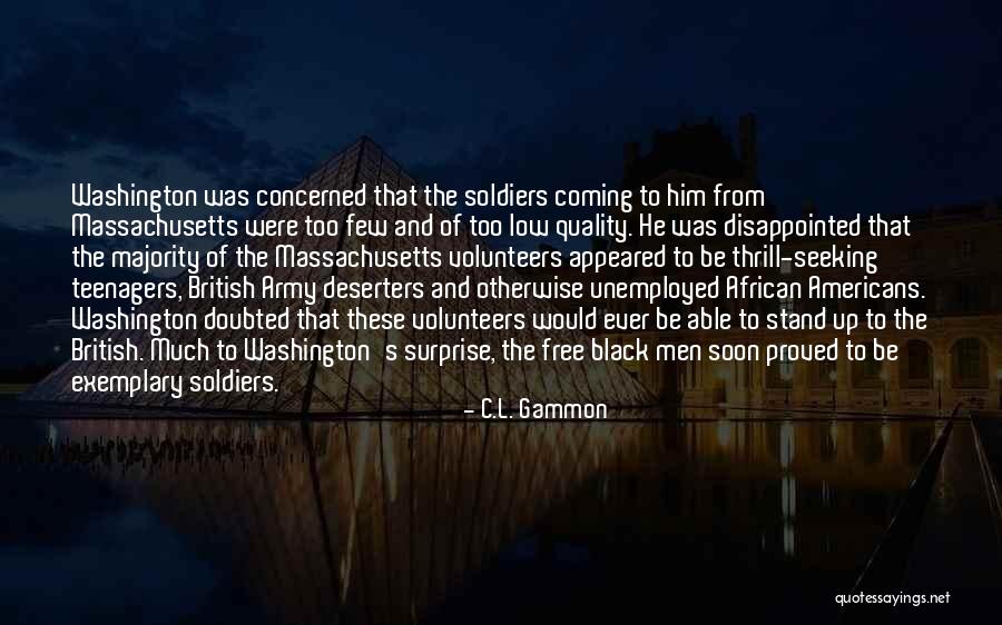 Exemplary Quotes By C.L. Gammon Exemplary Quotes By C.L. Gammon