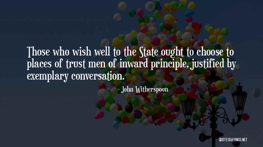 Exemplary Quotes By John Witherspoon Exemplary Quotes By John Witherspoon