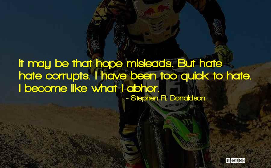 Exemplified Judgment Quotes By Stephen R. Donaldson Exemplified Judgment Quotes By Stephen R. Donaldson