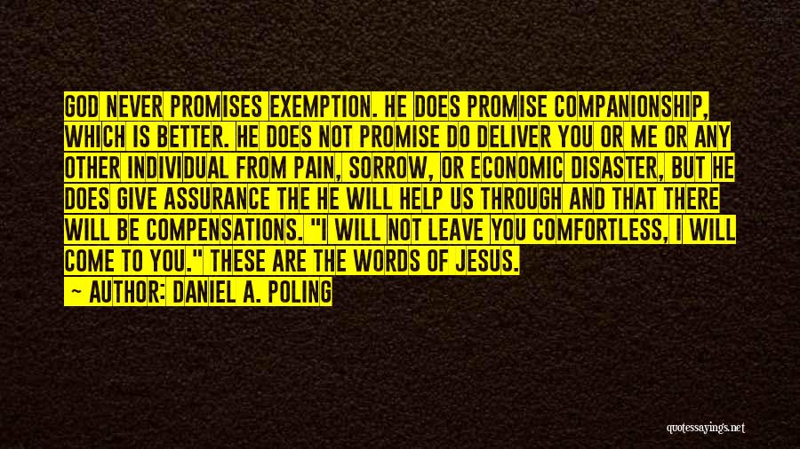 Exemption Quotes By Daniel A. Poling