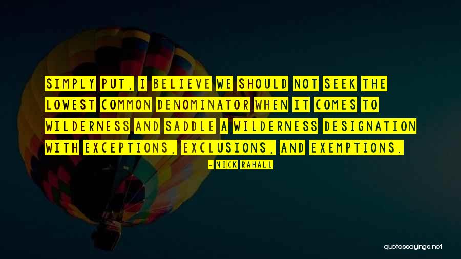 Exemptions Quotes By Nick Rahall Exemptions Quotes By Nick Rahall
