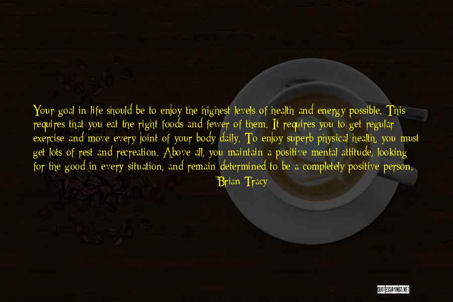 Exercise And Mental Health Quotes By Brian Tracy