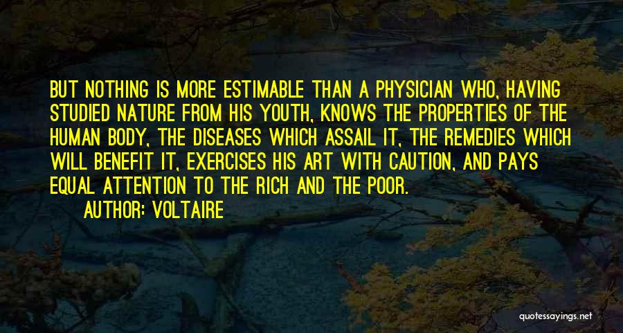 Exercise Benefit Quotes By Voltaire