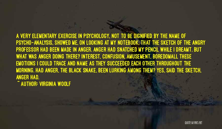 Exercise In The Morning Quotes By Virginia Woolf