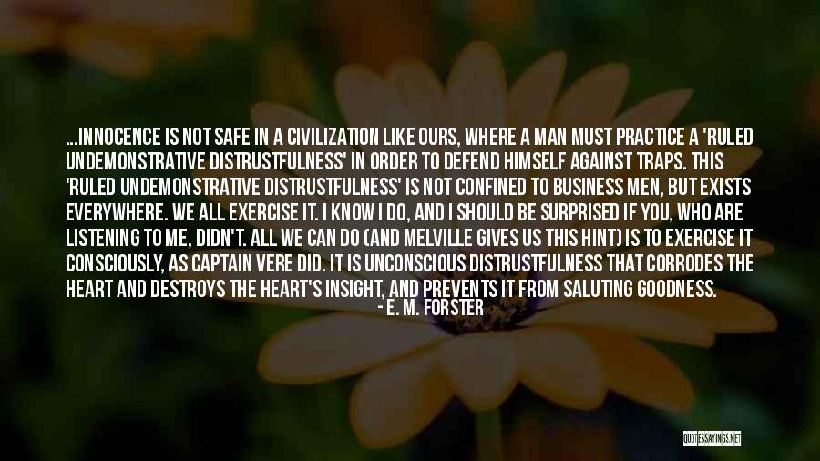 Exercise Order Quotes By E. M. Forster Exercise Order Quotes By E. M. Forster