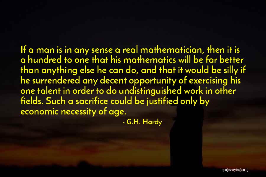 Exercise Order Quotes By G.H. Hardy Exercise Order Quotes By G.H. Hardy