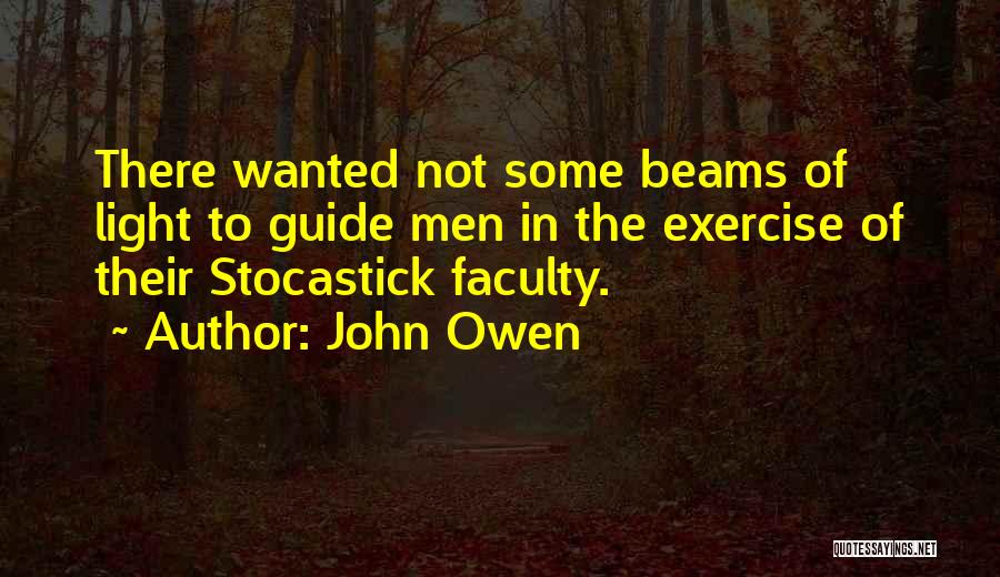 Exercise Science Quotes By John Owen