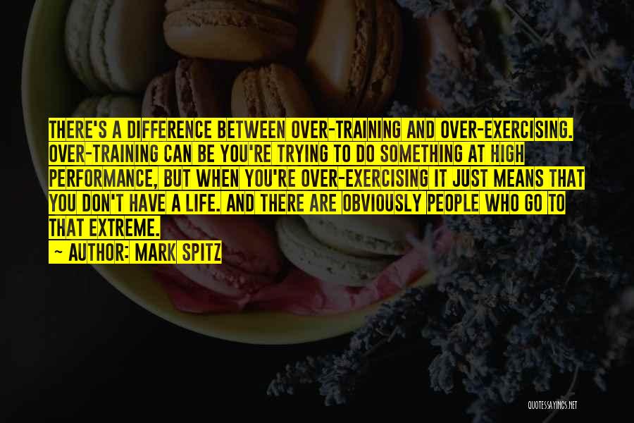 Exercising Quotes By Mark Spitz