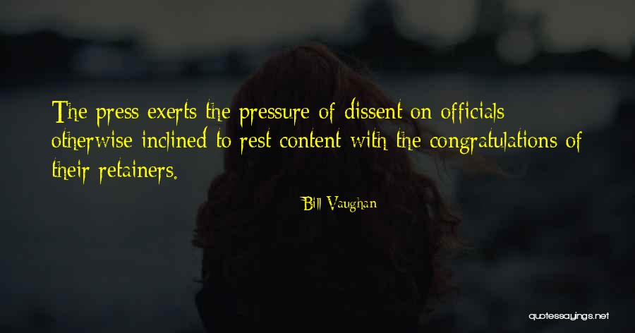 Exerts Quotes By Bill Vaughan Exerts Quotes By Bill Vaughan