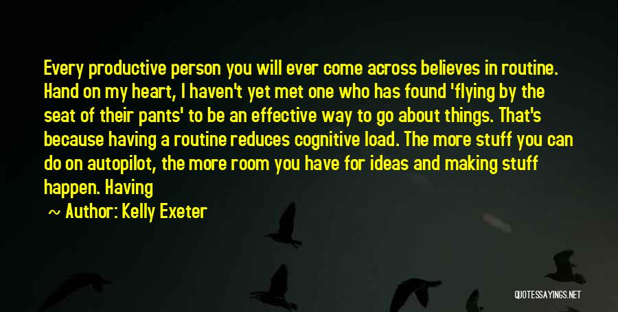 Exeter Quotes By Kelly Exeter