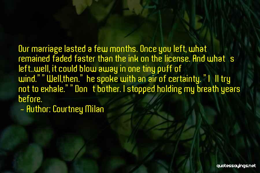 Exhale Quotes By Courtney Milan