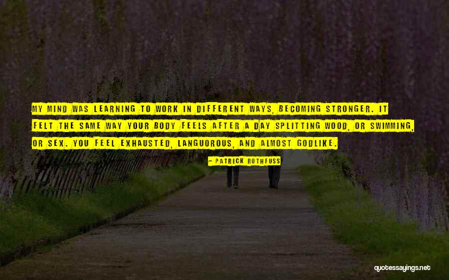 Exhausted After Work Quotes By Patrick Rothfuss Exhausted After Work Quotes By Patrick Rothfuss